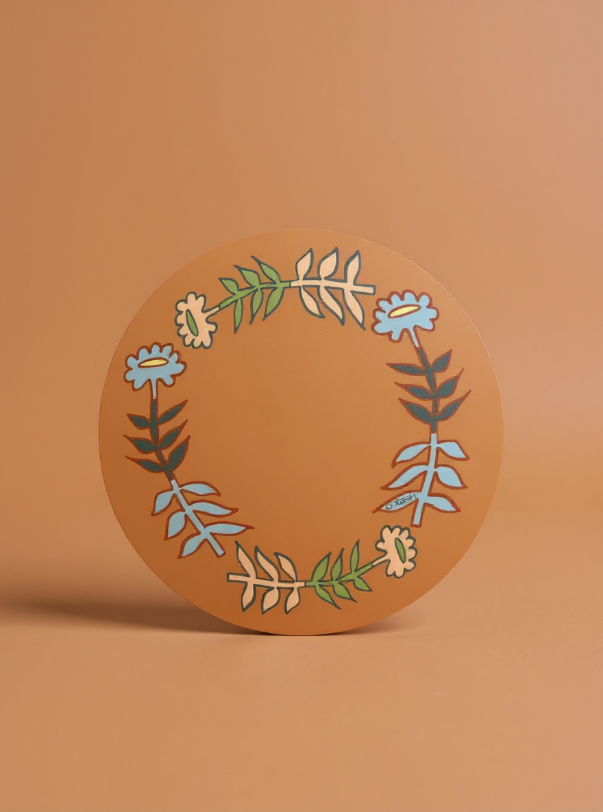Leather Placemat Terracotta