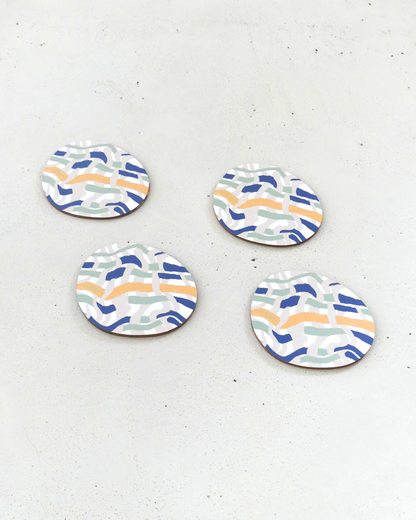 Posavasos Santorini